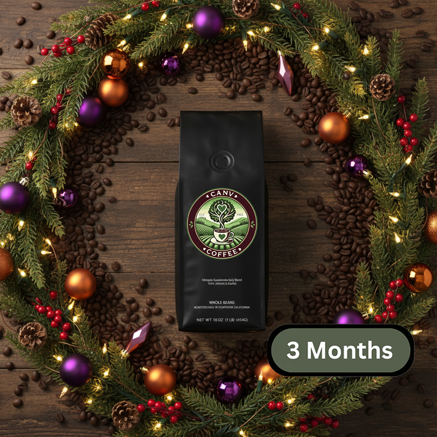 CANV Coffee 3 Month Subscription - 1lb